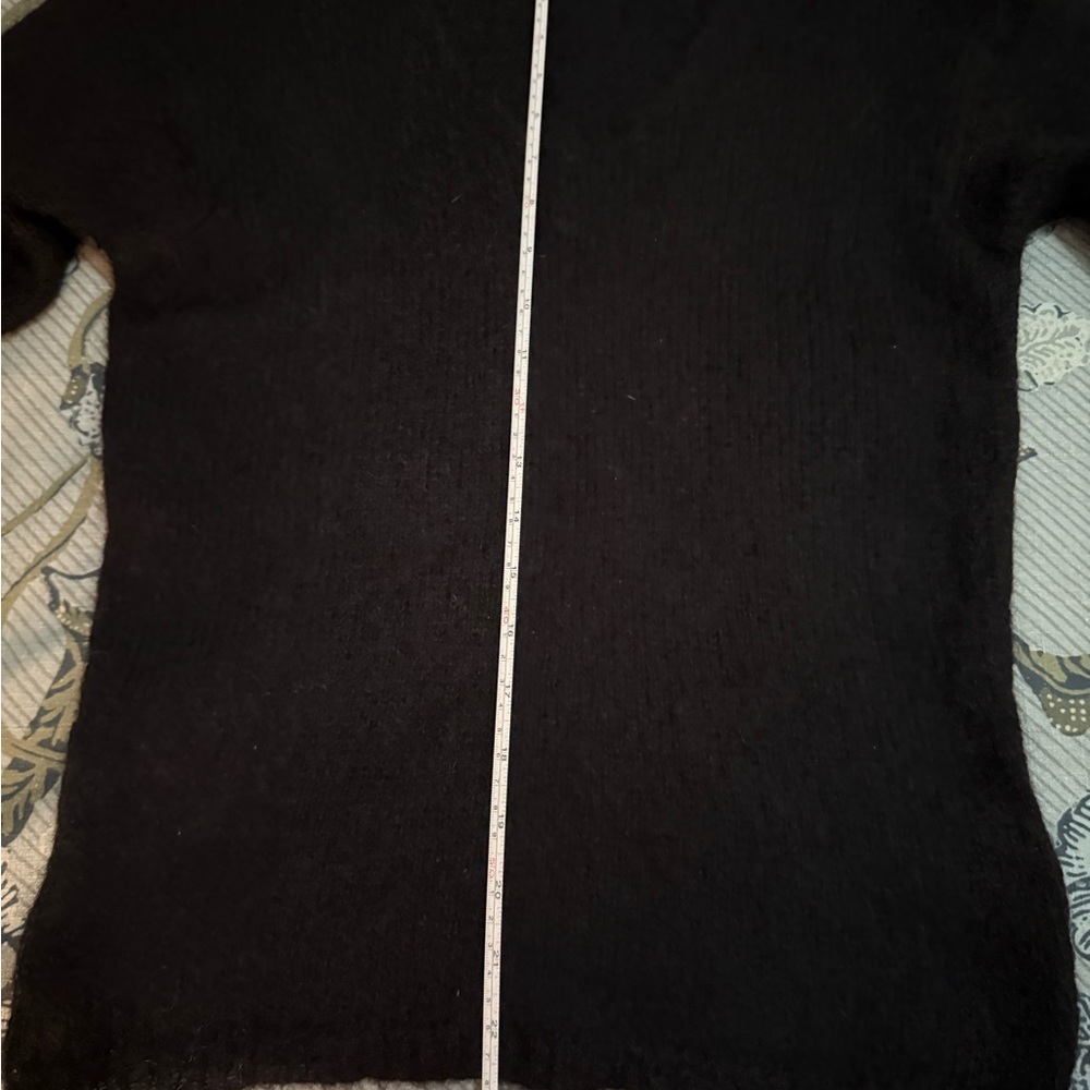 Isabel Marant ETOILE Black  V-Neck Mohair Sweater - Picture 7 of 7